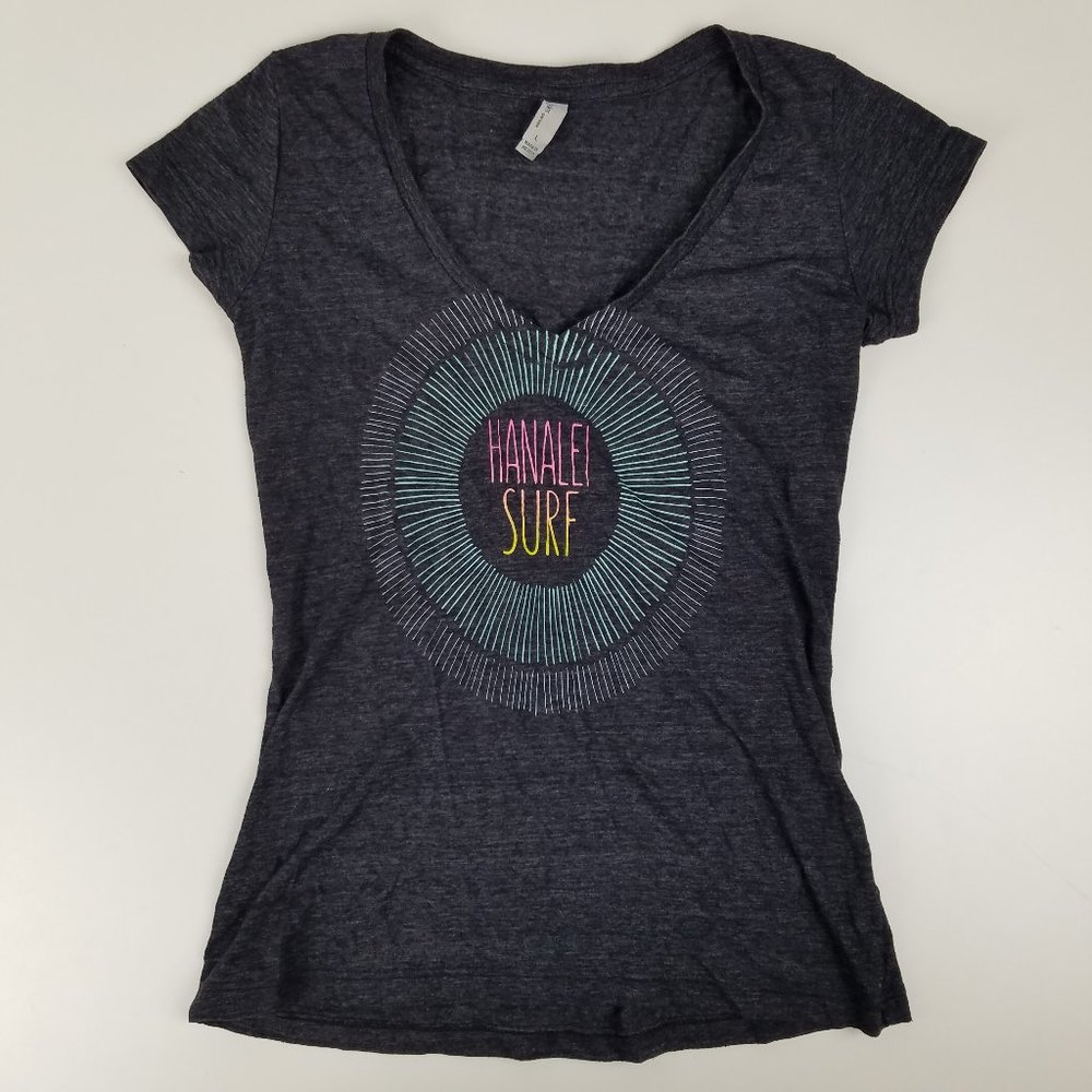 Hanalei Surf V Neck T-Shirt